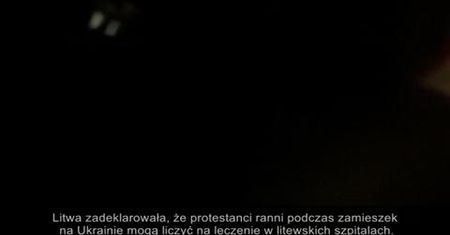Ranny aktywista na Ukrainie