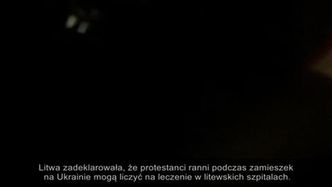 Ranny aktywista na Ukrainie