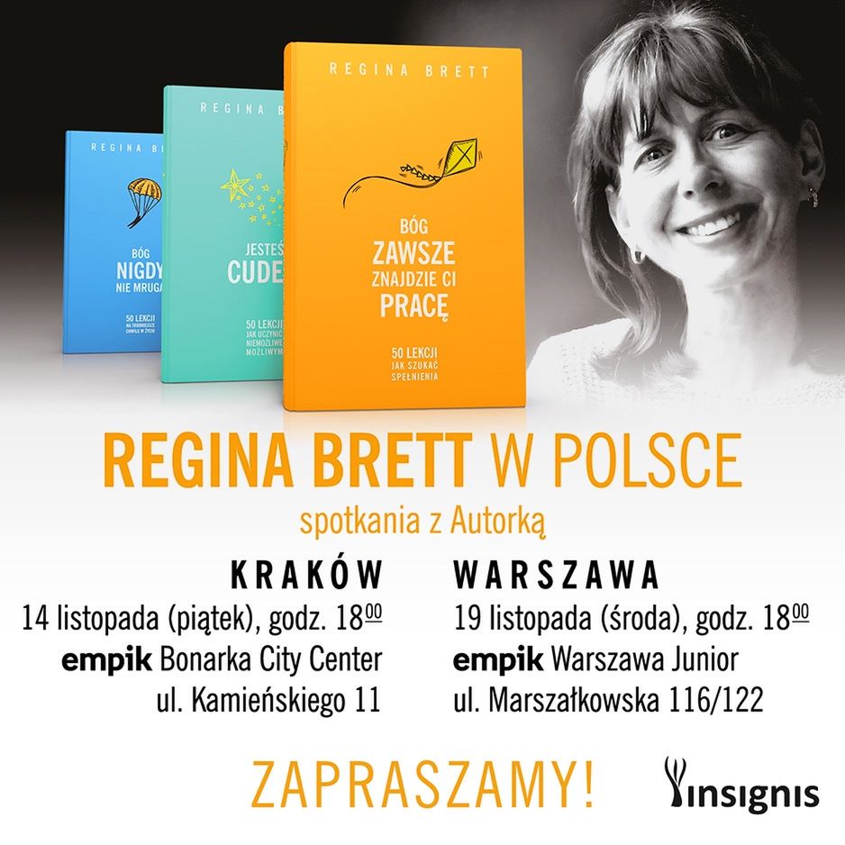 Regina Brett w Polsce