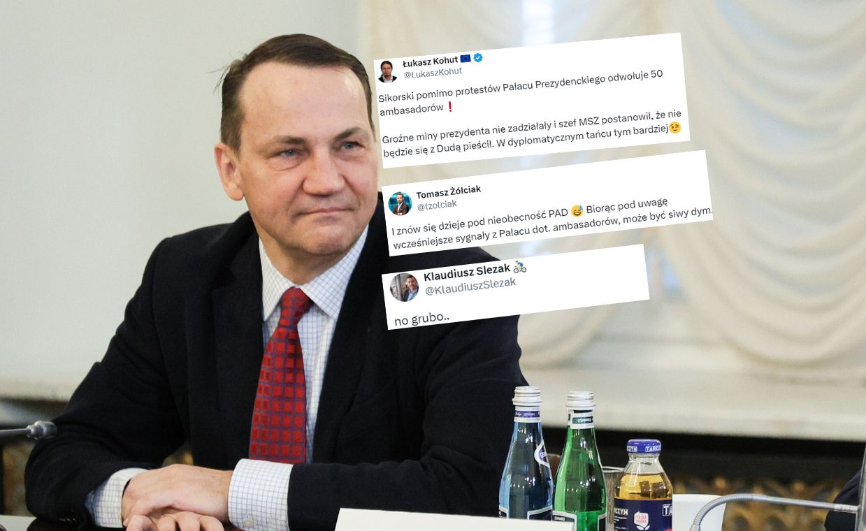 Lawina komentarzy po decyzji Sikorskiego