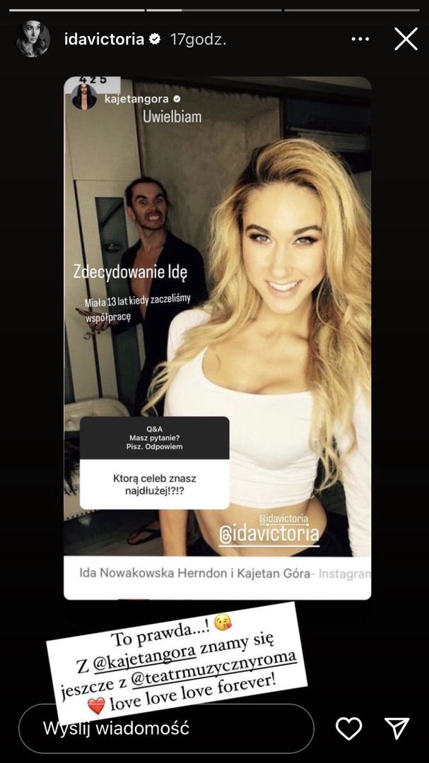 Ida Nowakowska w blond włosach
