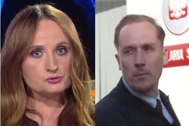 Justyna Dobrosz-Oracz i Konrad Berkowicz, fot. TVP Info