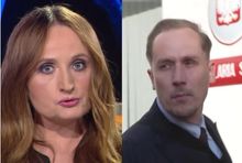 Justyna Dobrosz-Oracz i Konrad Berkowicz, fot. TVP Info