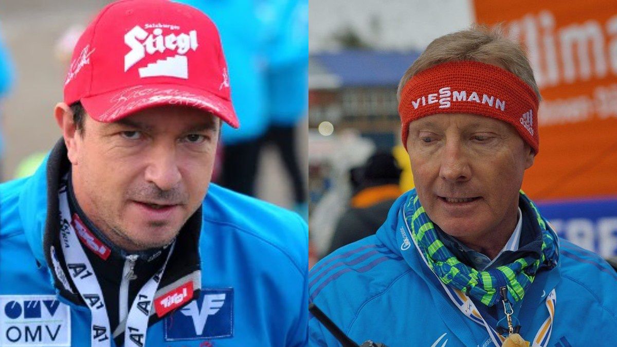 Na zdjęciu: Alexander Pointner i Walter Hofer