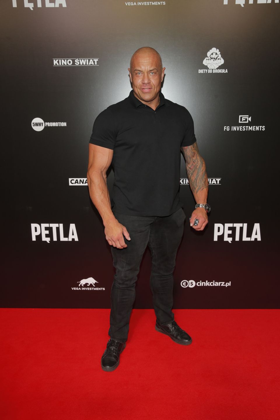 Michał Karmowski - premiera "Pętli" Patryka Vegi