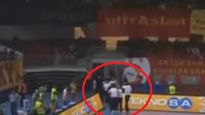 Skandal! "Kibice" Galatasaray zaatakowali siatkarki i sędziów (wideo)
