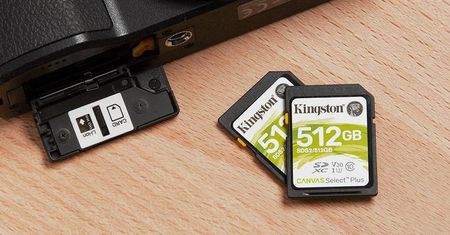 512 GB w microSD - Kingston prezentuje karty pamięci Canvas Select Plus