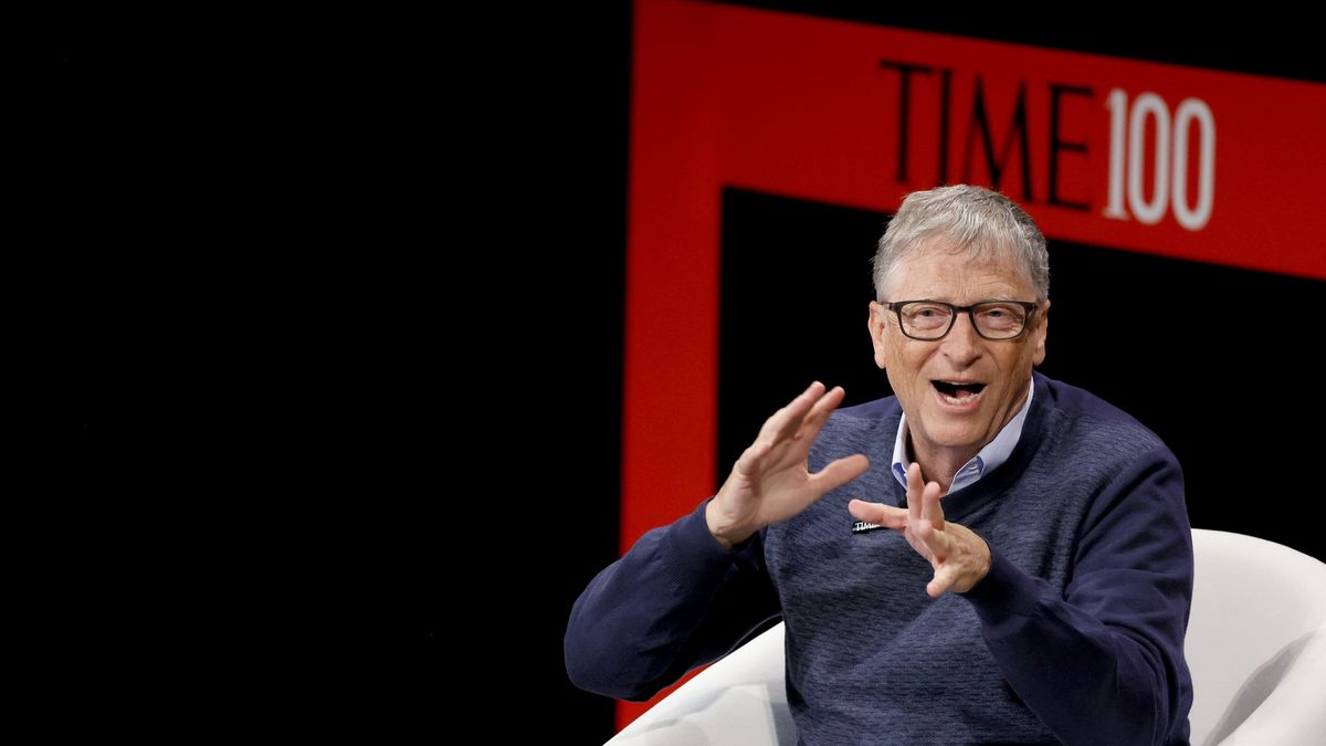 Na zdjęciu Bill Gates