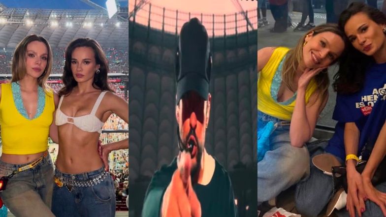 Natalia Szroeder i Vanessa Alexander na koncercie Bad Bunny'ego