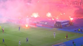 Dantejskie sceny w Zagrzebiu. Mecz przerwany