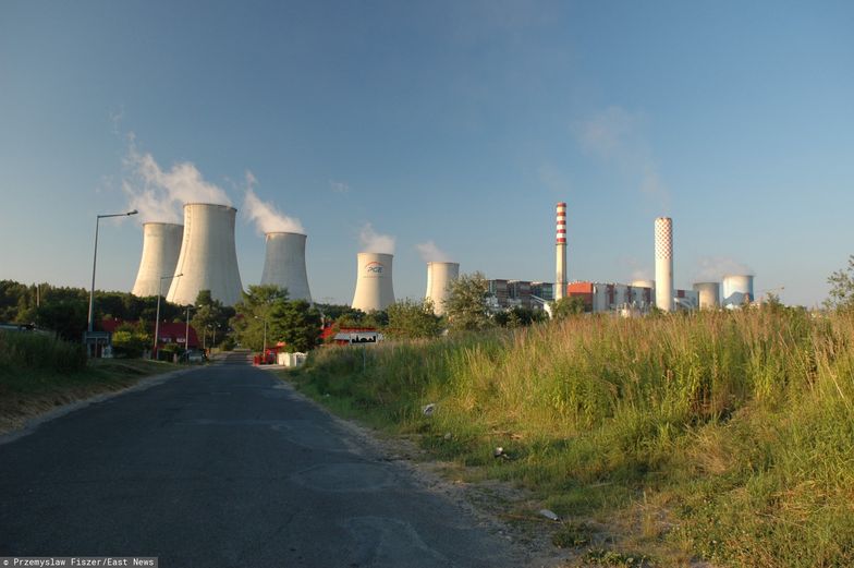Węgiel z kopalni Turów zasila elektrownię o tej samej nazwie 