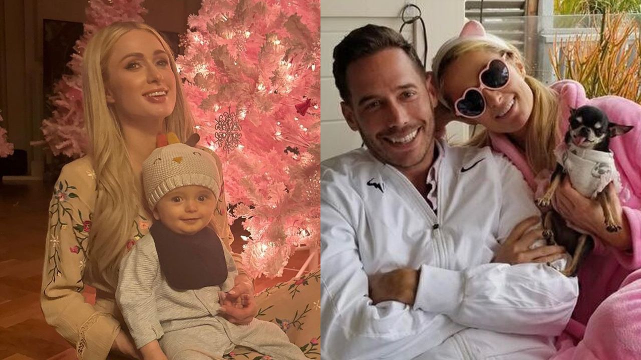 Paris Hilton surprises family with secret baby daughter, London