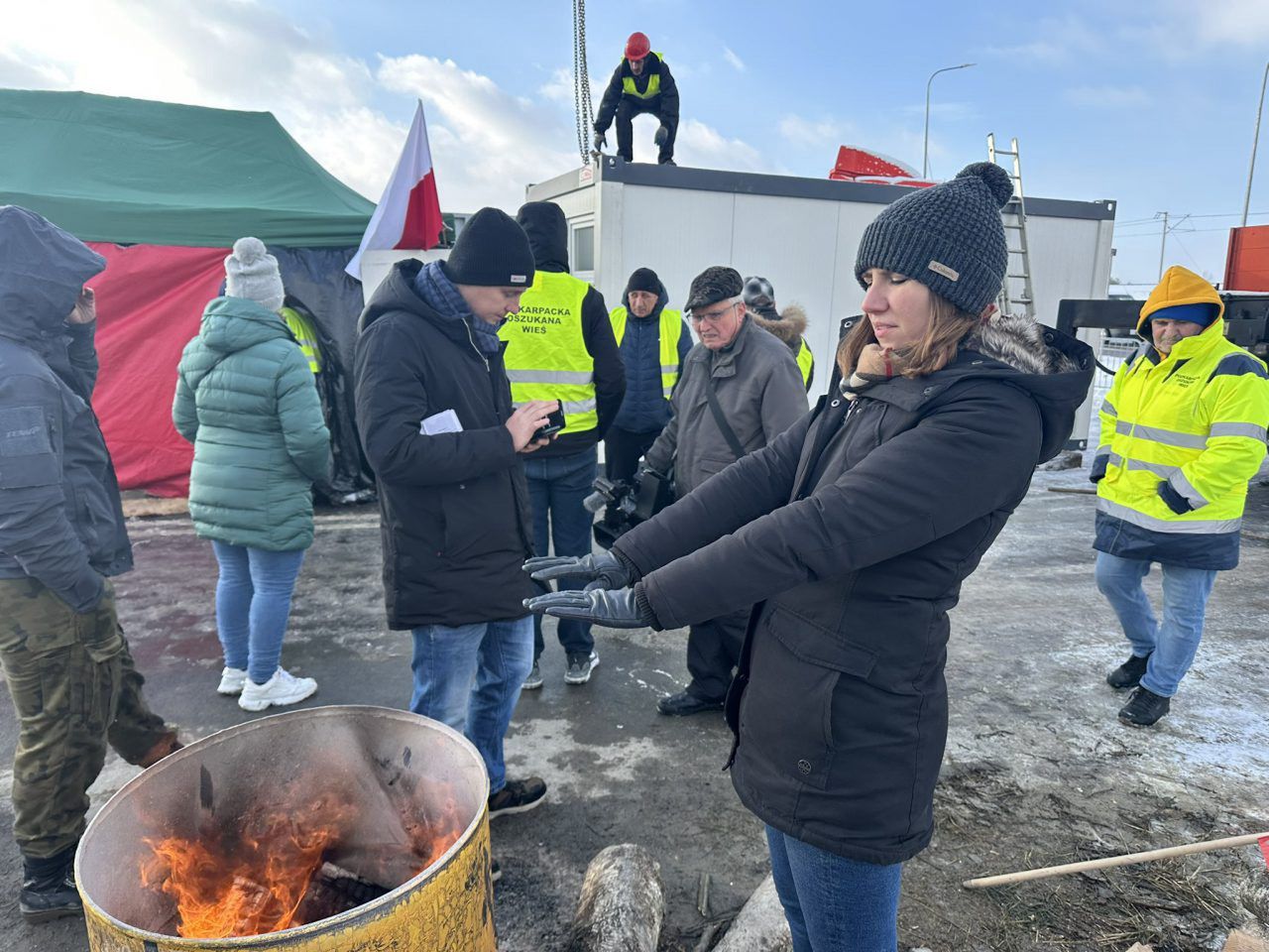 Protest na granicy