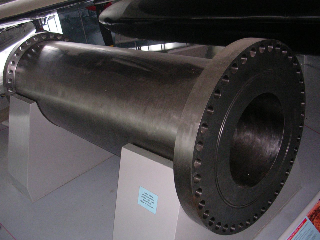 Barrel element of the Big Babylon gun