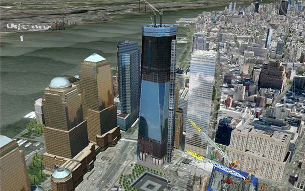 1 World Trade Center (Fot. Google Earth)