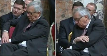 Czy szef Komisji Europejskiej był w "formie" w Watykanie? Dwuznaczne zdjęcia