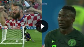 Mundial 2018. Chorwacja - Nigeria: samobójczy gol Etebo (TVP Sport)