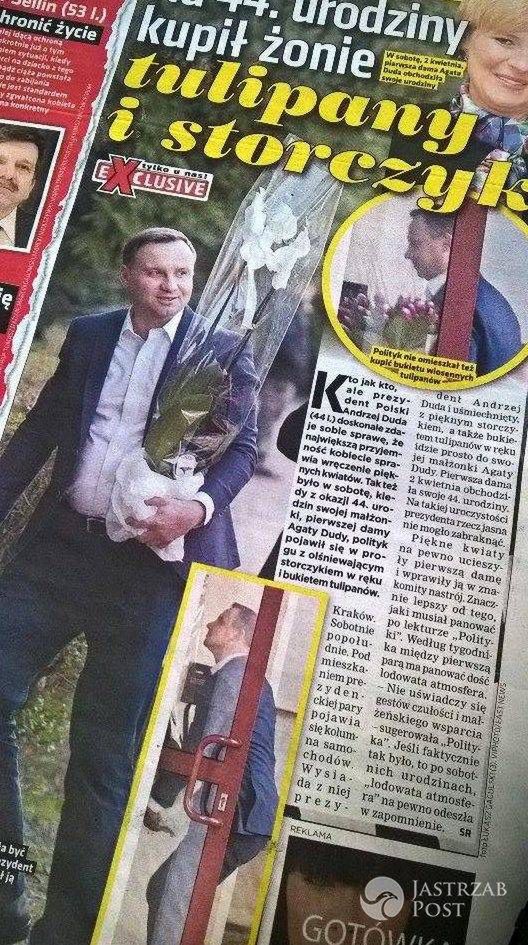 Andrzej Duda zadbał o urodzinowy prezent dla Agaty