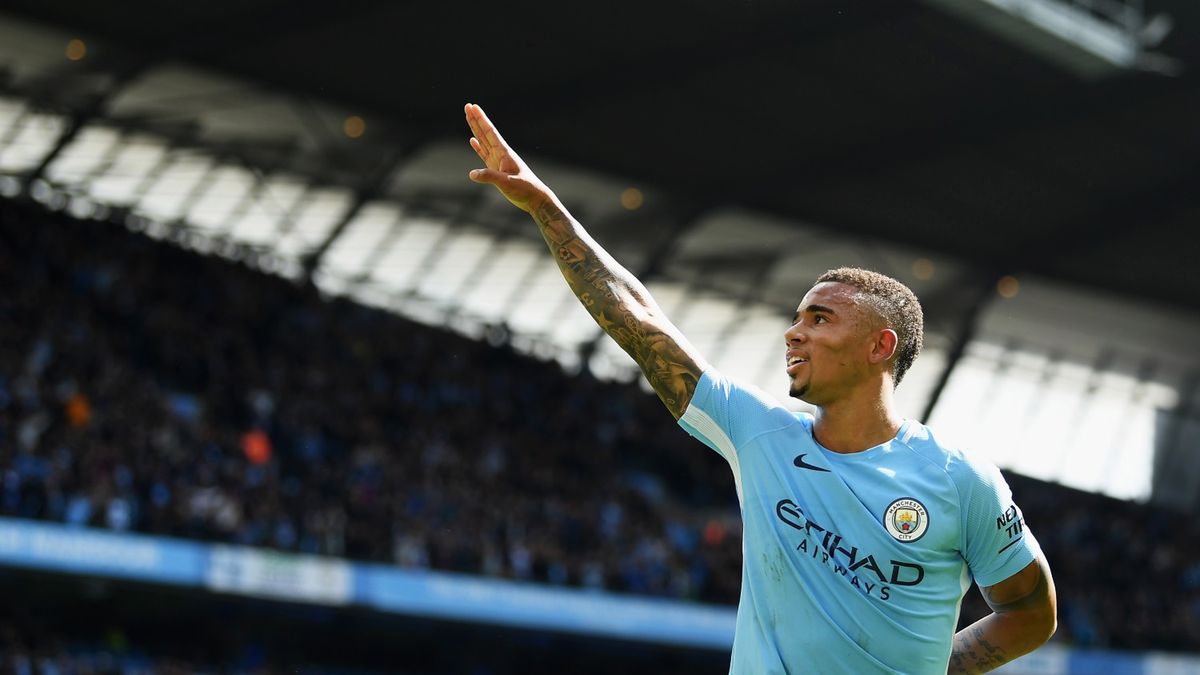 Zdjęcie okładkowe artykułu: Getty Images / Laurence Griffiths / Na zdjęciu: Gabriel Jesus cieszy się po strzeleniu gola 