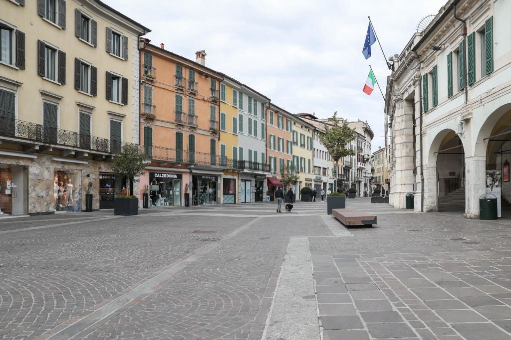 Puste ulice włoskich miast to kiedyś widok nie do pomyślenia