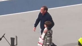 Wiadomo, kim jest chłopiec, którego z trybun zabrał Urban