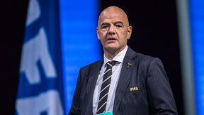 Wpadka prezydenta FIFA. Koszmarny rzut rożny Gianniego Infantino