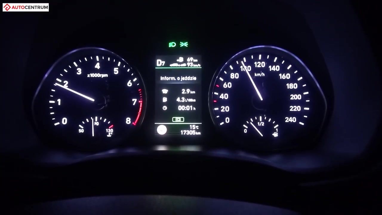 Hyundai i30 1.4 TGDI 140 KM (AT) pomiar zużycia paliwa