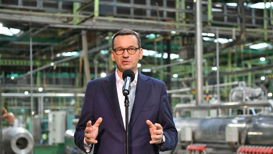 Premier Mateusz Morawiecki w Zakładach Mesko.