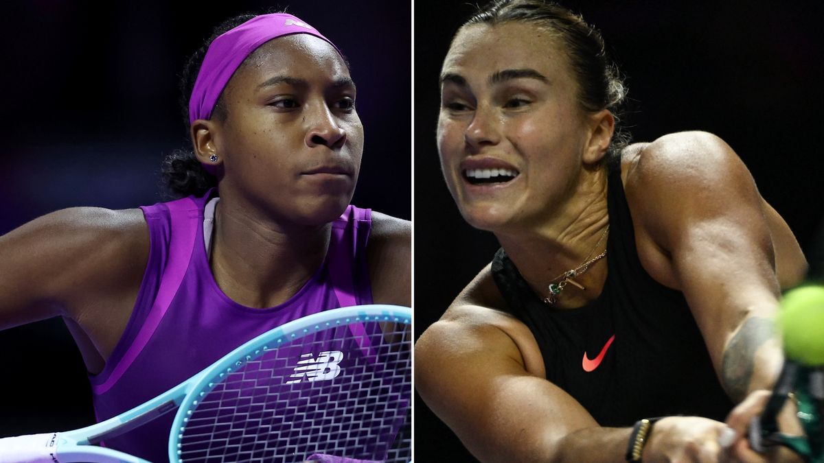 Getty Images / NurPhoto / Contributor + Matthew Stockman / Staff / Na zdjęciach: Coco Gauff i Aryna Sabalenka