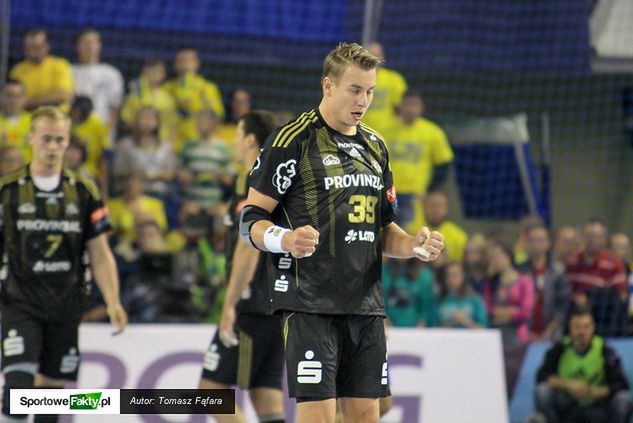 Filip Jicha (nr 39) dość szybko wybił z głowy awans do Final Four LM ekipie Pick Szeged