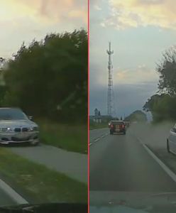 Pędził bmw po ścieżce rowerowej. Kierowcy grozi 30 tys. zł kary