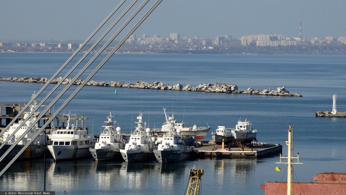Statki na Morzu Czarnym (zdjęcie ilustracyjne) 