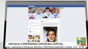 Natalia Czerwonka opuściła szpital