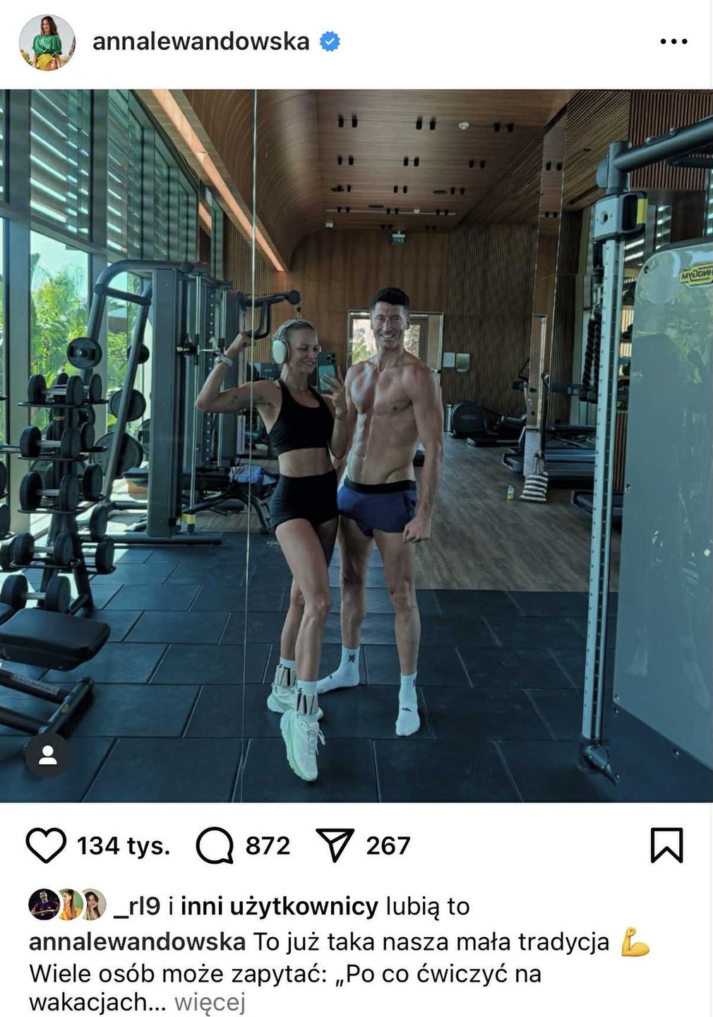 Anna Lewandowska, Robert Lewandowski