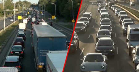 Warszawa sparaliżowana. Miasto asfaltuje Wisłostradę