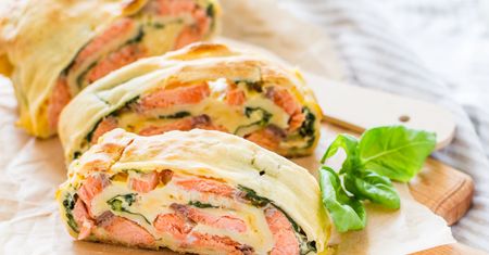 Na Boże Narodzenie robię strudel z łososiem. Te na słodko już mi się przejadły
