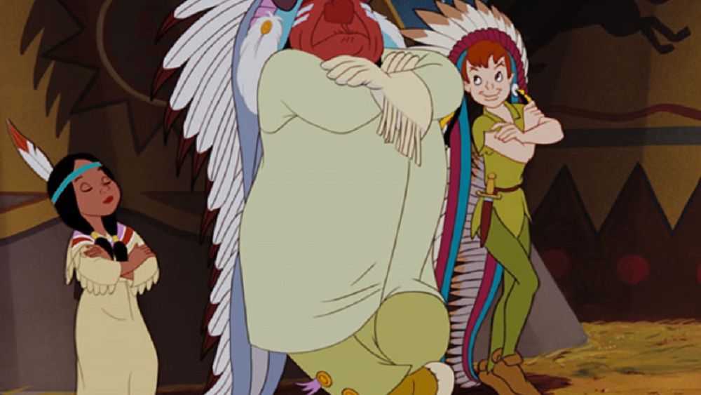 Kadr z bajki "Piotruś Pan"