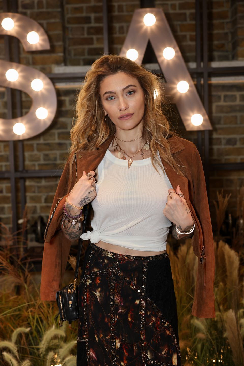 Paris Jackson na pokazie mody w Londynie