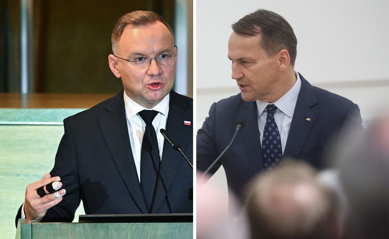 Andrzej Duda i Radosław Sikorski