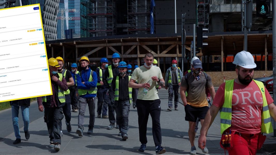 Ogłoszeń o pracę jest już mniej więcej tyle, co na początku kwietnia.