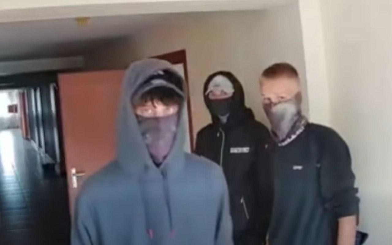 Trzech chłopców i wybryk w hotelu. Pokazali nagranie. Apel policji