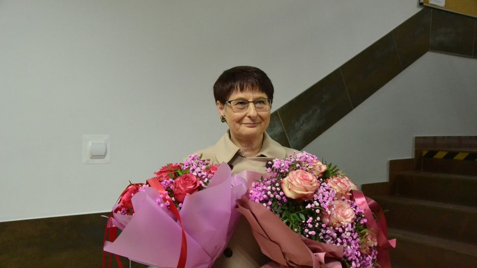 Bożena Ciesielska z tytułem &#34;Zasłużona dla miasta i gminy Skępe&#34;