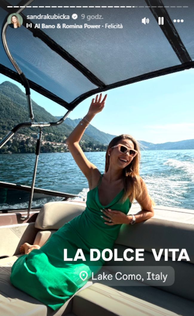 Sandra Kubicka i Baron na wakacjach z synem