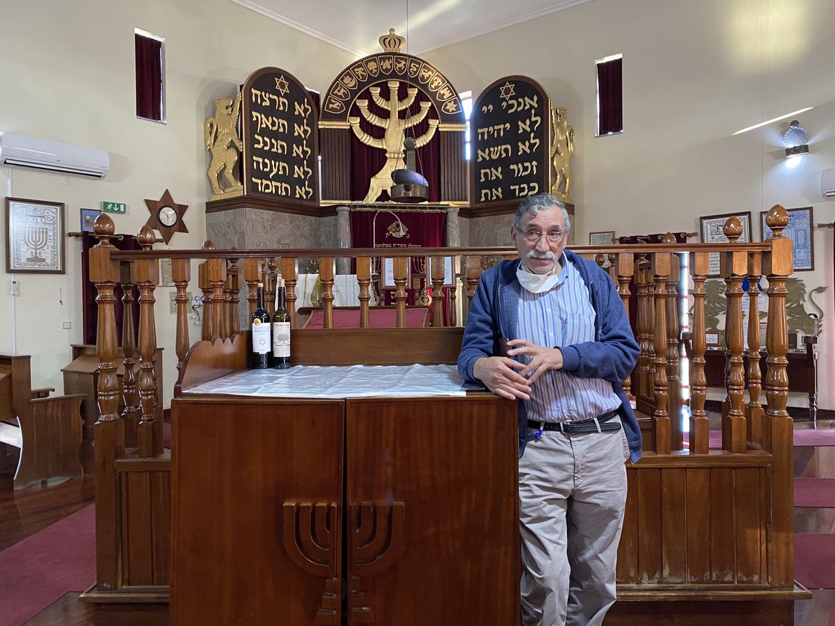 João Diogo, opiekun synagogi Bet Eliahu w Belmonte 