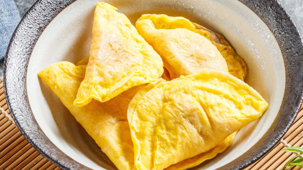 Pierogi w jajecznym cieście