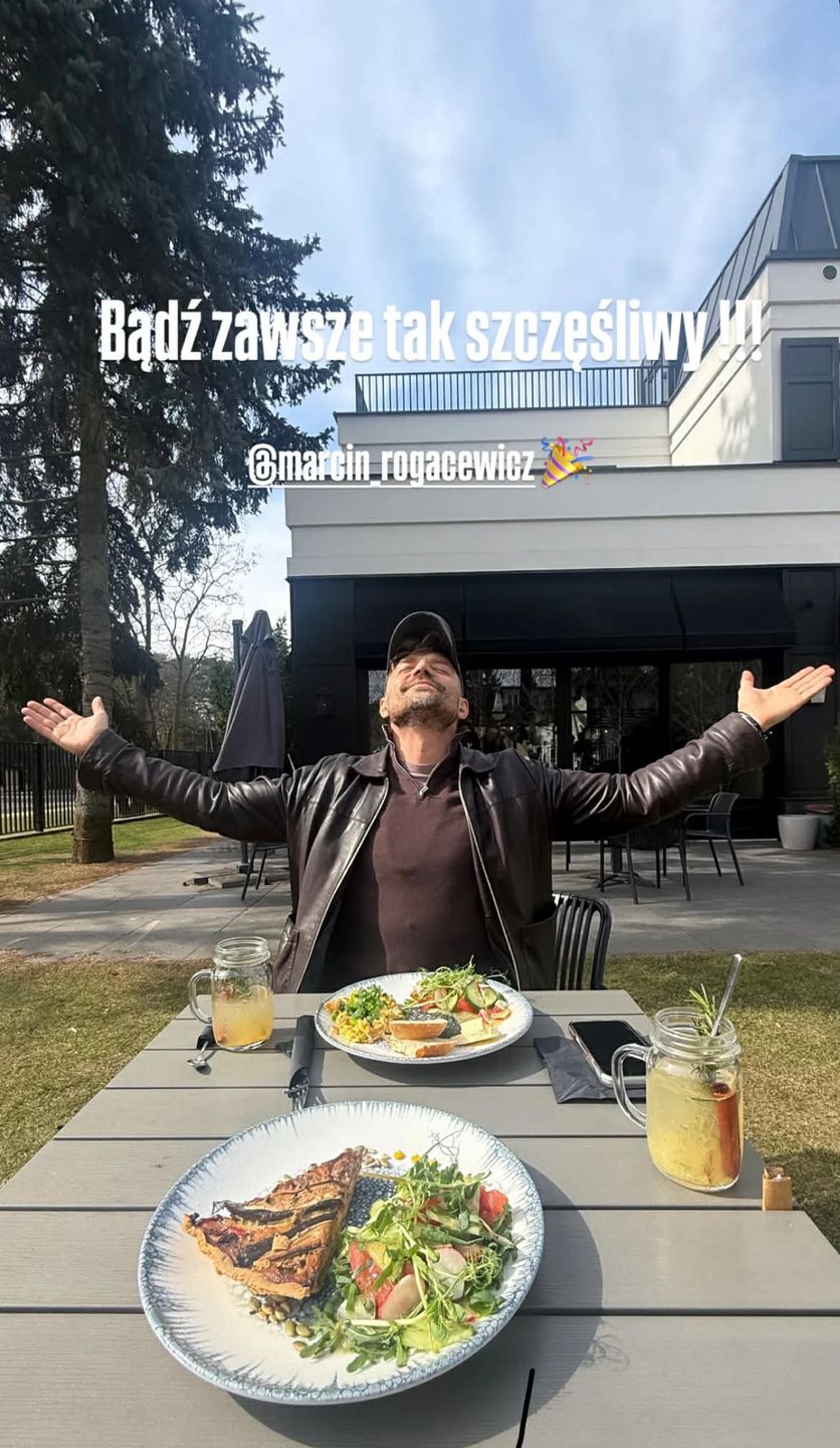 Agnieszka Kaczorowska i Marcin Rogacewicz