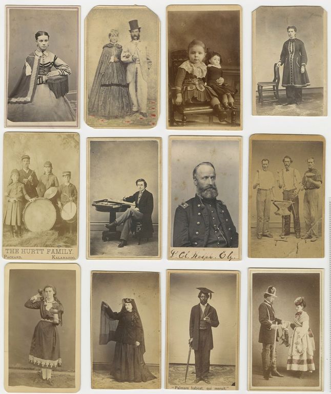 A selection of Cartes de Visite from the David V. Tinder Collection of Michigan Photography