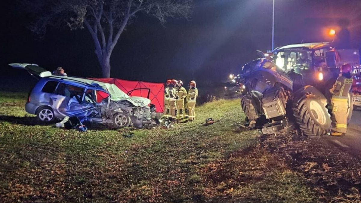  Do wypadku doszło w powiecie ostrowskim. Nie żyje 27-latek. Policja szuka świadków zdarzenia 