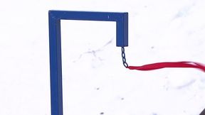 Wiatr szaleje w Zakopanem. Zobacz raport spod Wielkiej Krokwi