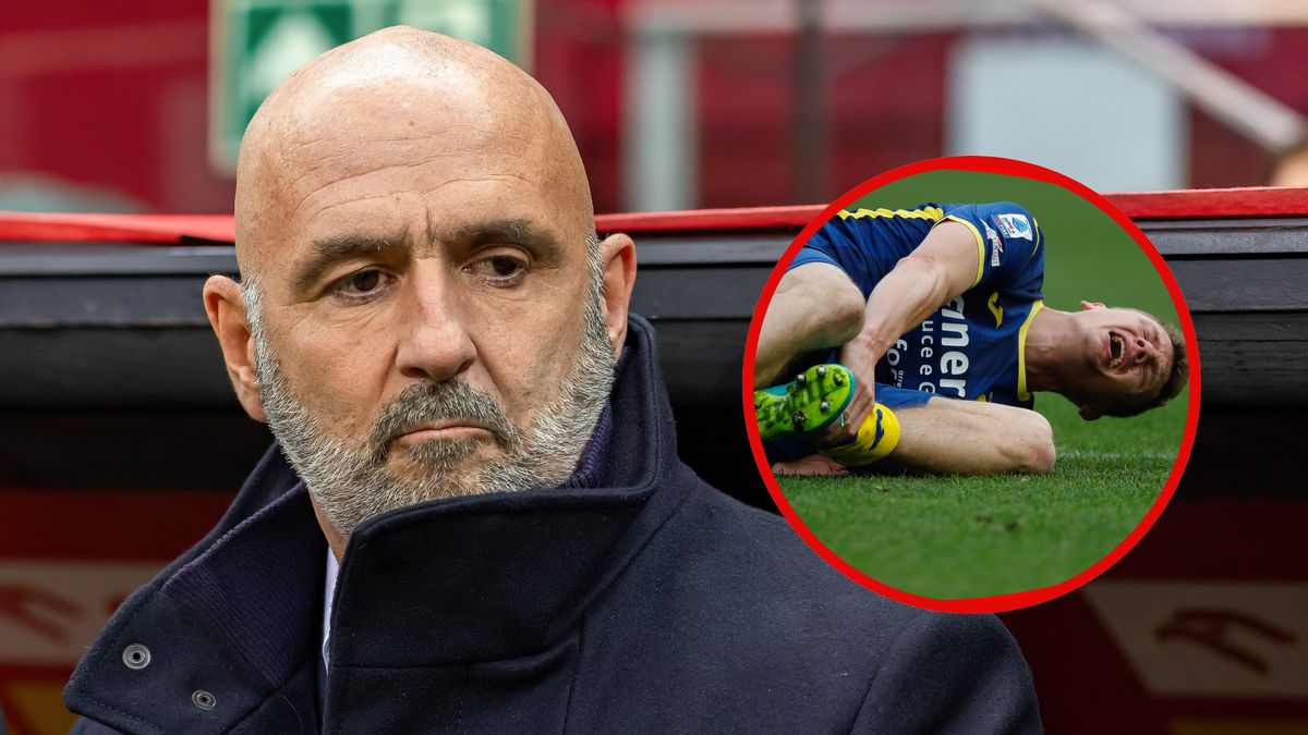 Getty Images / Paweł Dawidowicz doznał urazu w meczu Hellasu